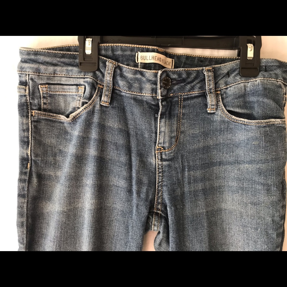 BULLHEAD Black Size 9 Jeans Flare Stretch